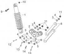 REAR SHOCK ABSORBER