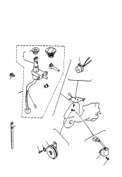 Zündschloß, Hupe, Blinkgeber, Regler