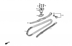 CAM CHAIN, TENSIONER