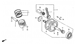 CRANK SHAFT, PISTON