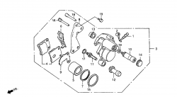 FRONT BRAKE CALIPER