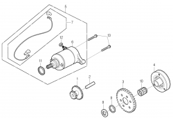 STARTER MOTOR