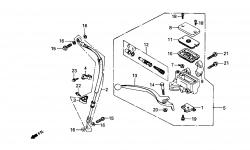 FRONT BRAKE, MASTER CYLINDER