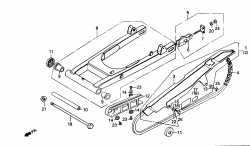 SWING ARM, CHAIN