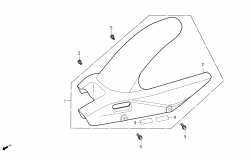 REAR WHEEL MUDGUARD