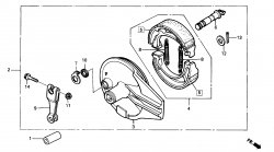 REAR BRAKE PANEL