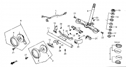 STEERING STEM, HORN