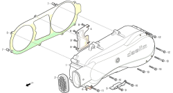 LEFT CRANKCASE COVER