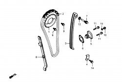 CAMCHAIN, TENSIONER