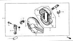 REAR BRAKE PANEL