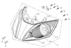 HEAD LIGHT QT20-B2