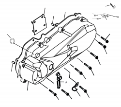 LEFT CRANKCASE COVER