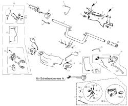 LEVER, HANDLE, GRIP, MIRROR, BRAKE