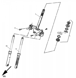 FRONT FORK (DISK BRAKE)