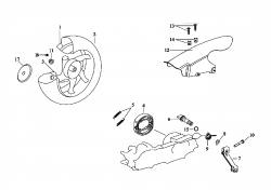 REAR WHEEL, REAR FENDER, REAR BRAKE