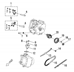 CAM CHAIN / ROCKER ARMS