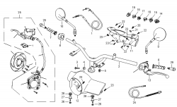 HANDLE, GRIP, SWITCH, FRONT BRAKE