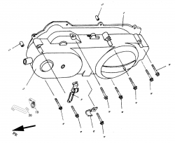 LEFT CRANKCASE COVER