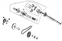 Variomatik, Kupplung