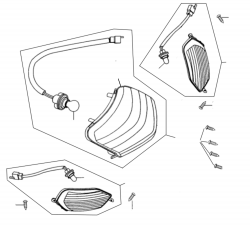 Beleuchtung hinten