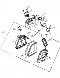 AIR CLEANER, AIR INTAKE