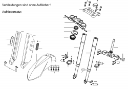 Absorber Assy Front, Sheering Stem Sheld Front Fender