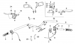 HANDLE LEVER, SWITCH, CABLE, HANDLE PIPE