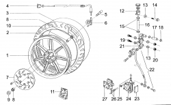 FRONT WHEEL, FRONT BRAKE