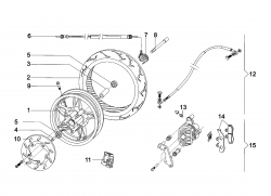 FRONT WHEEL, FRONT BRAKE