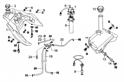 FUEL TANK, OIL TANK