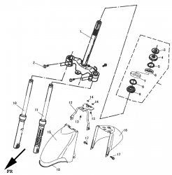 FRONT FORK (DISK BRAKE)