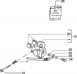 Bremssattel vo., Bremspumpe vo.