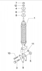 REAR SHOCK ABSORBER