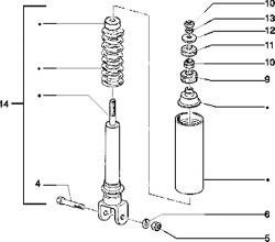 REAR SHOCK ABSORBER