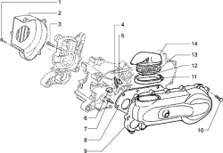 CRANK CASE COVER L.