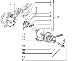 BELT DRIVE, DRIVEN COMP