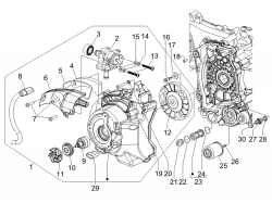 WATER PUMP, OIL FILTER