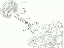 REAR BRAKE SHOES