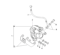 FRONT BRAKE CALIPER