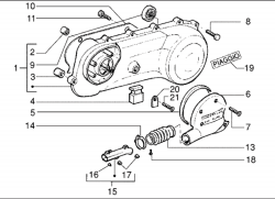 LEFT ENGINE COVER