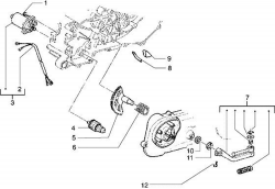 STARTING MOTOR, KICK START