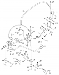 BRAKE OIL TUBE (DOUBLE BRAKE)