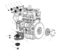 Anbauteile Motor