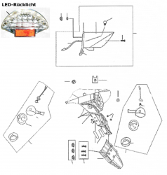 Rücklicht / Blinkleuchten hinten