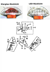 Rücklicht / Blinkl. hinten