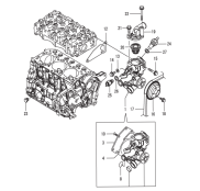 WATER PUMP / BELT