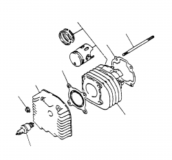 CYLINDER, CYLINDER HEAD