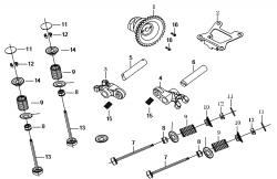 CAMSHAFT, VALVES