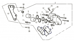 FRONT BRAKE CALIPER