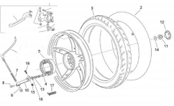 REAR WHEEL DRUM BRAKE